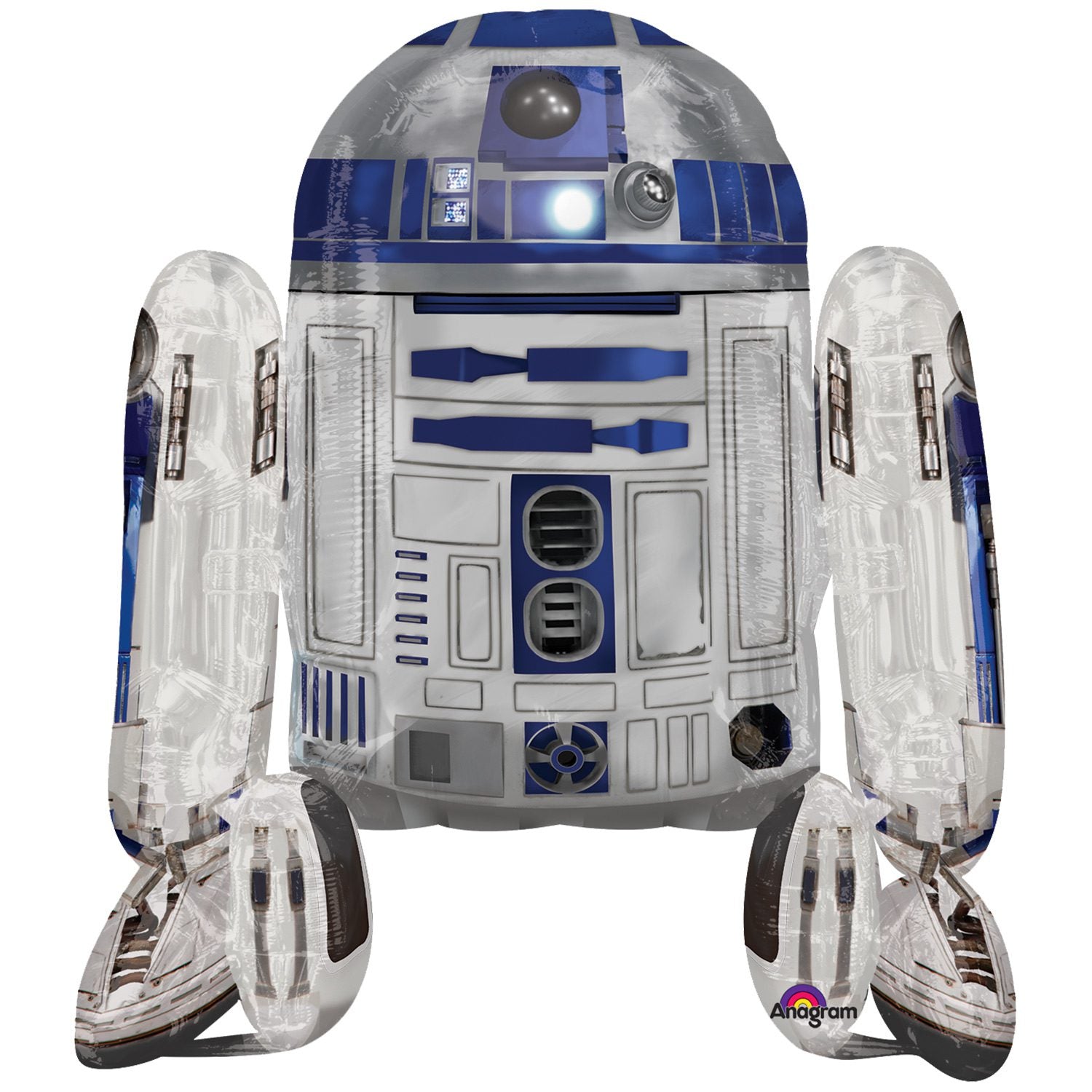 Amscan 38 inch Star Wars R2-D2 Airwalker Foil Balloon _44236-110067_01-1-3-1500+
